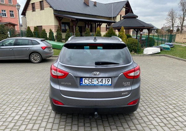 Hyundai ix35 cena 49900 przebieg: 158253, rok produkcji 2014 z Więcbork małe 121